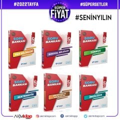 Yanıt Yayınları 5.Sınıf Soru Bankası Seti 6 Kitap