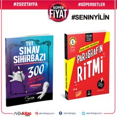 Gür Yayınları TYT Matematik Geometri Sınav Sihirbazı ve Arı Yayınları Paragrafın Ritmi 2 Kitap Set