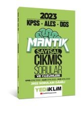 2023 KPSS ALES DGS Sayısal Mantık Tamamı Çözümlü Çıkmış Sorular Yediiklim Yayınları