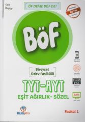 TYT AYT Eşit Ağırlık Sözel BÖF Bireysel Ödev Fasikül 5 li Seti Bilimyolu Yayıncılık