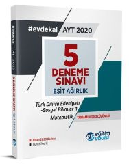 Eğitim Vadisi AYT Eşit Ağırlık Evdekal 5 Deneme Sınavı