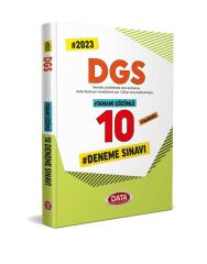 2023 DGS Tamamı Çözümlü 10 Deneme Sınavı Data Yayınları