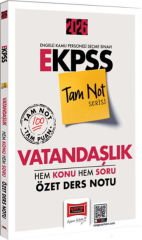 2026 E KPSS Tam Not Serisi Vatandaşlık Hem Konu Hem Soru Özet Ders Notu Yargı Yayınları