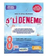 8.Sınıf 5 li Deneme Okyanus Yayınları