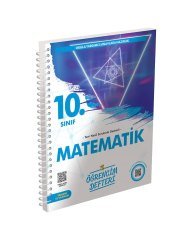 10.Sınıf Matematik Öğrencim Defteri Murat Eğitim Yayınları