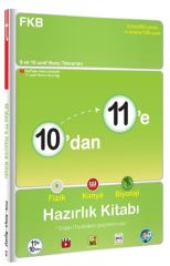 10 dan 11 e Fizik Kimya Biyoloji Hazırlık Kitabı Tonguç Akademi Yayınları