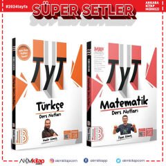 Benim Hocam 2024 TYT Türkçe ve Matematik Video Ders Defteri Seti 2 Kitap