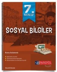 7. Sınıf Sosyal Bilgiler Defteri Pandül Yayınları