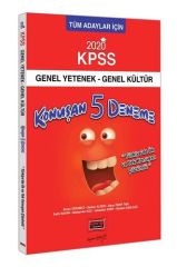 KPSS Genel Yetenek Genel Kültür Konuşan Çözümlü 5 Deneme Yargı Yayınları