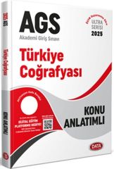 2025 MEB AGS Türkiye Coğrafyası Konu Anlatımlı Data Yayınları