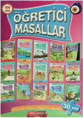 Öğretici Masallar ( 30'lu Eğik Yazılı Kutulu Kitap Takımı ) Gönül Yayıncılık