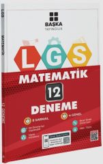 8. Sınıf LGS Matematik 12 Deneme Başka Yayıncılık