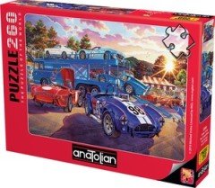 Araba Yarışı The Competition Has Arrived 260 Parça Puzzle  Yapboz