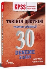 KPSS Tarihin Doktrini Tamamı Çözümlü 30 Deneme Sınavı Doktrin Yayınları