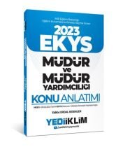 2023 MEB EKYS Müdür ve Müdür Yardımcılığı Konu Anlatımı Yediiklim Yayınları