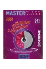 8. Sınıf LGS MASTERCLASS 1. Dönem Tekrarı 3 lü Deneme Sağlam Test Yayınları