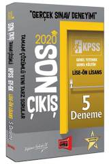 2020 KPSS Lise Ön Lisans Genel Yetenek Genel Kültür Son Çıkış Tamamı Çözümlü 5 Deneme Yargı Yayınları