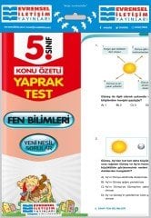 5. Sınıf Fen Bilimleri Konu Özetli Yaprak Test Evrensel İletişim Yayınları