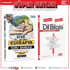 Mehmet Eğit KPSS Atak Coğrafya ve AKM Dil Bilgisi Soru Bankası Seti 2 Kitap