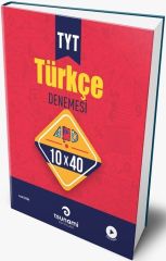 TYT Türkçe 10x40 Deneme Tsunami Yayınları