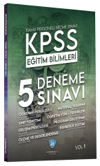 KPSS Eğitim Bilimleri 5 Deneme Çözümlü Sorubankası.net Yayınları