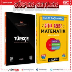 Şenol Hoca Çıtır Çerez Matematik ve Marka TYT Türkçe Soru Bankası Seti 2 Kitap