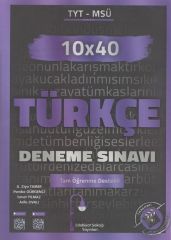 TYT Türkçe 10x40 Deneme Sınavı Edebiyat Sokağı