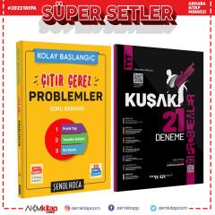 Şenol Hoca Çıtır Çerez Problemler ve Marka Kuşak Deneme Seti 2 Kitap