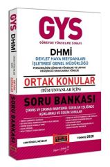 GYS DHMİ Devlet Hava Meydanları İşletmesi Genel Müdürlüğü Ortak Konular Soru Bankası Yargı Yayınları