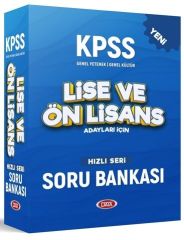 KPSS GY GK Lise ve Önlisans Hızlı Soru Bankası Data Yayınları