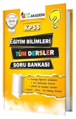 KPSS Eğitim Bilimleri Tüm Dersler Soru Bankası Tek Kitap TKM Akademi