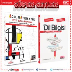 Acil Yayınları AYT Matematik ve AKM Dil Bilgisi Soru Bankası Seti 2 Kitap