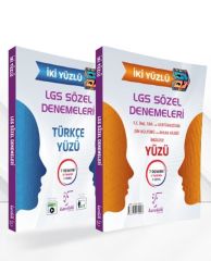 8. Sınıf LGS İki Yüzlü Sözel Denemeleri Karekök Yayıncılık