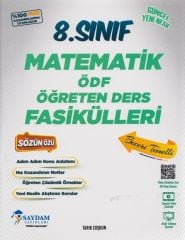 8. Sınıf Matematik ÖDF Öğreten Ders Fasikülleri Saydam Yayınları