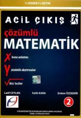 Acil Çıkış Çözümlü Matematik 2 Konu Anlatımlı Fasikül Yayınları