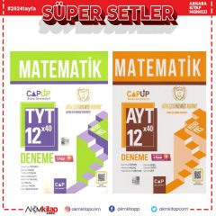 Çap Yayınları TYT AYT Matematik Deneme Seti 2 Kitap