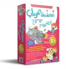 ÇILGIN DEDEMİN ZAMAN MAKİNESİ-1: GEÇMİŞTEN GELECEĞE İCATLAR VE KEŞİFLER (10 KİTAP+HDS)DAMLA YAYINEVİ