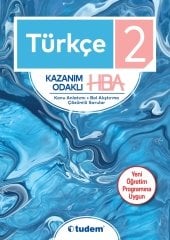 2. Sınıf Türkçe Kazanım Odaklı HBA Tudem Yayınları