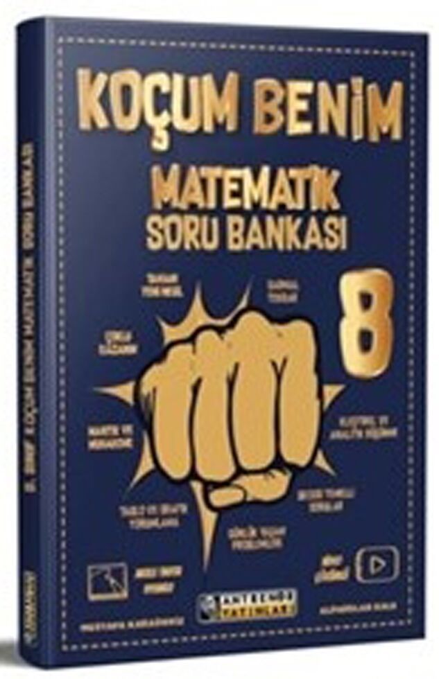 8. Sınıf Matematik Koçum Benim Soru Bankası Antrenör Yayınları