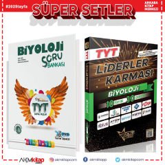 Yayın Denizi TYT Biyoloji Pro Soru Bankası ve Liderler 10 Yayın 30 Deneme Seti 2 Kitap