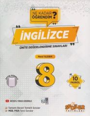 8. Sınıf İngilizce Ünite Değerlendirme Sınavı Spoiler Yayınları