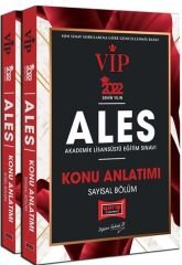 2022 ALES VIP Sayısal ve Sözel Konu Anlatımı Seti Yargı Yayınları