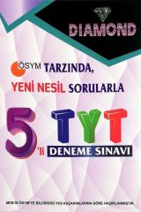 TYT DIAMOND 5 li Deneme Sınavı Gür Yayınları