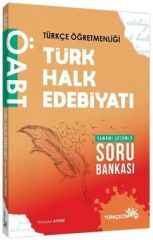 ÖABT Türkçe Öğretmenliği Türk Halk Edebiyatı Soru Bankası Çözümlü Hidayet Aydın Edebiyat TV Yayınları