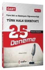 ÖABT Türk Dili Edebiyatı Türk Halk Edebiyatı 25 Deneme Çözümlü Hidayet Aydın Edebiyat TV Yayınları