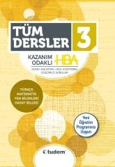 3. Sınıf Tüm Dersler Kazanım Odaklı HBA Tudem Yayınları