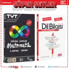 Doktrin TYT Sıfırdan Sonsuza Matematik ve AKM Dil Bilgisi Soru Bankası Seti 2 Kitap