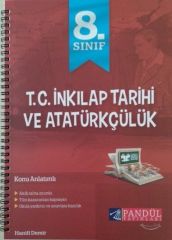8. Sınıf T.C. İnkılap Tarihi ve Atatürkçülük Defteri Pandül Yayınları