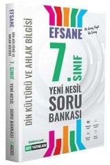 7.Sınıf Din Kültürü ve Ahlak Bilgisi Efsane Yeni Nesil Soru Bankası DDY Yayınları