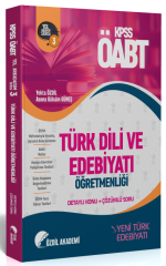 ÖABT Türk Dili ve Edebiyatı 3. Kitap Yeni Türk Edebiyatı Konu Anlatımlı Soru Bankası Özdil Akademi